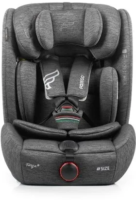 Fairgo Forza i-Size autostol (76-150 cm) - Stengrå
